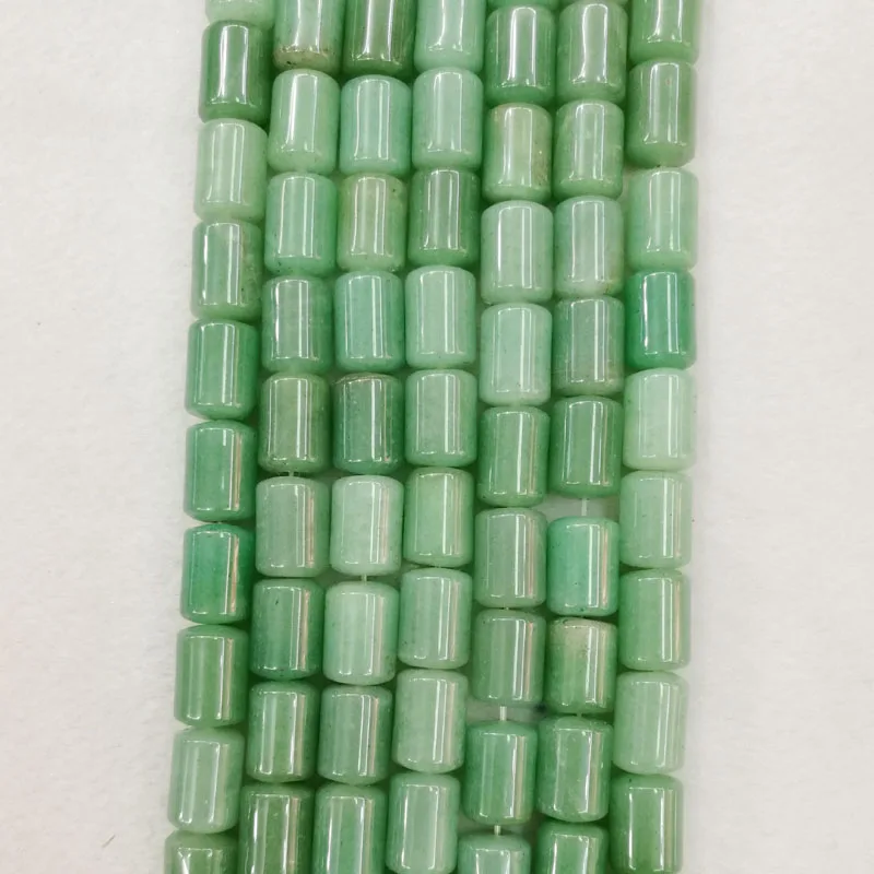 Wholesale fashion natural Green Aventurine cylinder Beads Natural stone tube beads 14mm*10mm 50pcs for jewelry accessories
Wholesale fashion natural Green Aventurine cylinder Beads Natural stone tube beads 14mm*10mm 50pcs for jewelry accessories