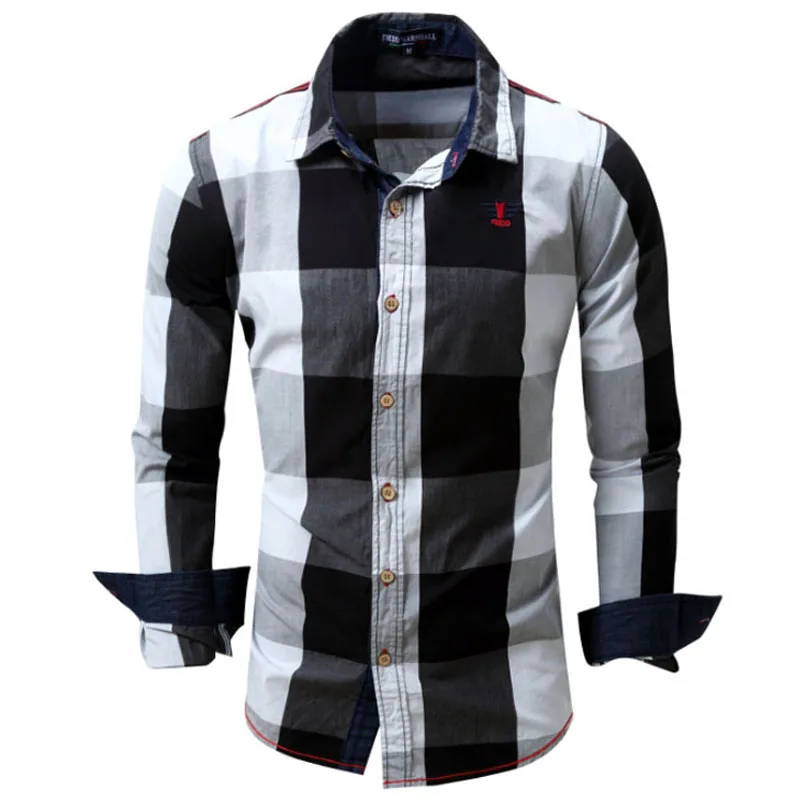New Men Clothes 2019 Long Sleeve Casual Denim Shirt Men Business Dress Shirt camisa masculina Euro Size XXXL Branding Clothing
New Men Clothes 2019 Long Sleeve Casual Denim Shirt Men Business Dress Shirt camisa masculina Euro Size XXXL Branding Clothing