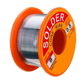 63/37 Rosin Core Solder Wire Flux 2% Tin Lead Solder Iron Welding Wires Reel 0.8mm Flux Reel Welding Line 
63/37 Rosin Core Solder Wire Flux 2% Tin Lead Solder Iron Welding Wires Reel 0.8mm Flux Reel Welding Line