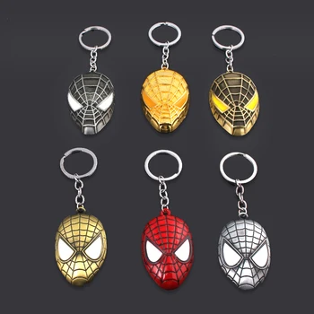 SG 20pcs Wholesale Spiderman Keychains Avengers Thanos Iron Man Mask Keyring Thor Hammer Key Chains For Men Women Accessories
SG 20pcs Wholesale Spiderman Keychains Avengers Thanos Iron Man Mask Keyring Thor Hammer Key Chains For Men Women Accessories