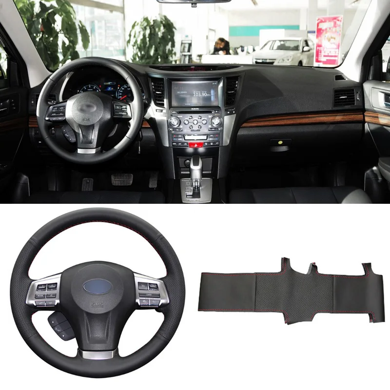 Brand New DIY Sewing-on PU Leather Steering Wheel Cover Exact Fit For SubaruForester 13-15 Legacy 13-14 Outback 13-14 XV 13-15
Brand New DIY Sewing-on PU Leather Steering Wheel Cover Exact Fit For SubaruForester 13-15 Legacy 13-14 Outback 13-14 XV 13-15
