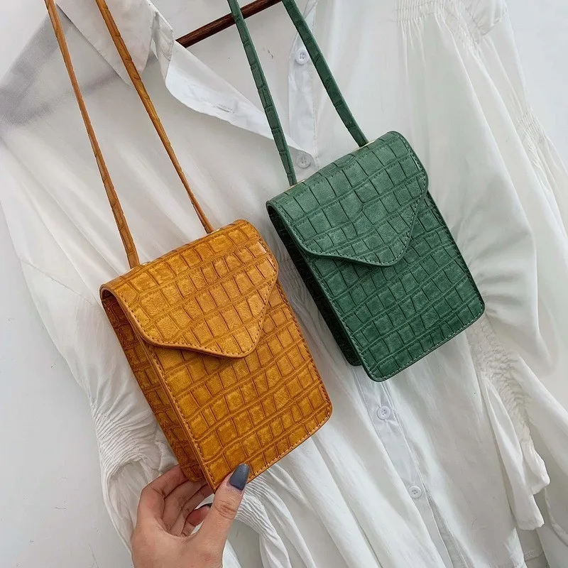 New Women's Alligator Crossbody Bag Mini PU Leather Shoulder Bag Mobile Phone Bag Famous Brand Girl Fashion Purses Handbag
New Women's Alligator Crossbody Bag Mini PU Leather Shoulder Bag Mobile Phone Bag Famous Brand Girl Fashion Purses Handbag