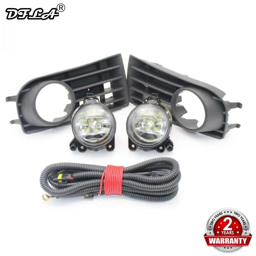LED Car Light For VW Golf A5 MK5 R32 2004 2005 2006 2007 2008 2009 Car Styling Front LED Car Fog Light Fog Lamp Grille and Wire
LED Car Light For VW Golf A5 MK5 R32 2004 2005 2006 2007 2008 2009 Car Styling Front LED Car Fog Light Fog Lamp Grille and Wire