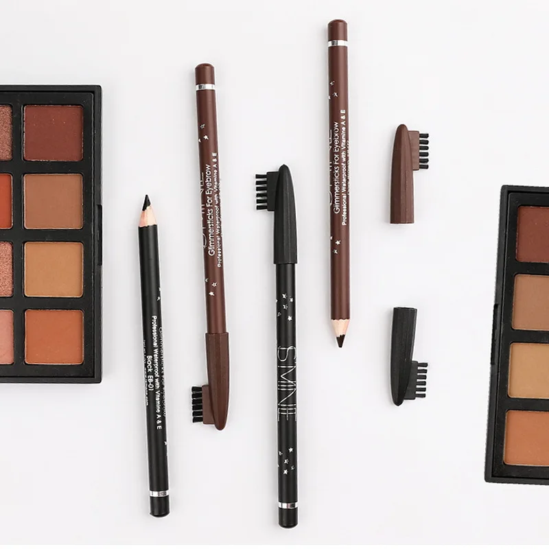 Hot Eyebrow Pencil Double Color Durable Waterproof and Durable Round Type with Brush Wax Refill SJ66
Hot Eyebrow Pencil Double Color Durable Waterproof and Durable Round Type with Brush Wax Refill SJ66