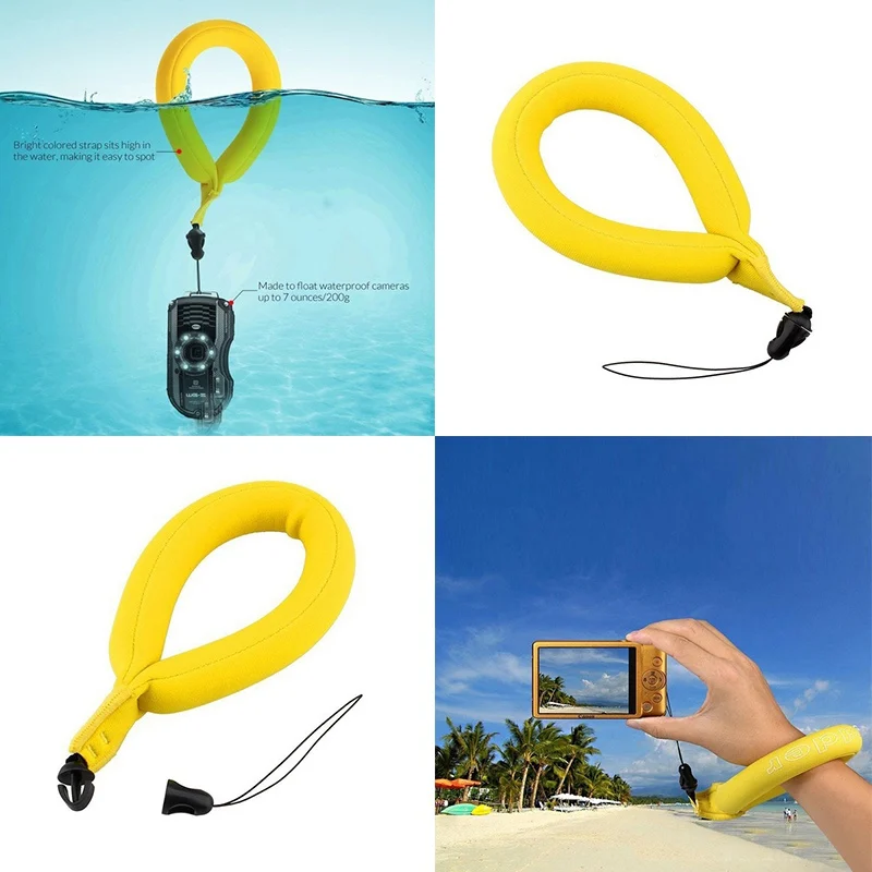 

Round Foam Buoyancy Diving Wrist Strap for GOPRO HERO 6 5 4 3+ 3/5 4 session/SJ Mobile Phone Camera Diving Anti-lost Strap