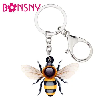 Bonsny Acrylic Sweet Flying Honey Bee Insect Key Chains Keychains Rings Cartoon Animal Jewelry For Women Girls Teens Bag Charms
Bonsny Acrylic Sweet Flying Honey Bee Insect Key Chains Keychains Rings Cartoon Animal Jewelry For Women Girls Teens Bag Charms