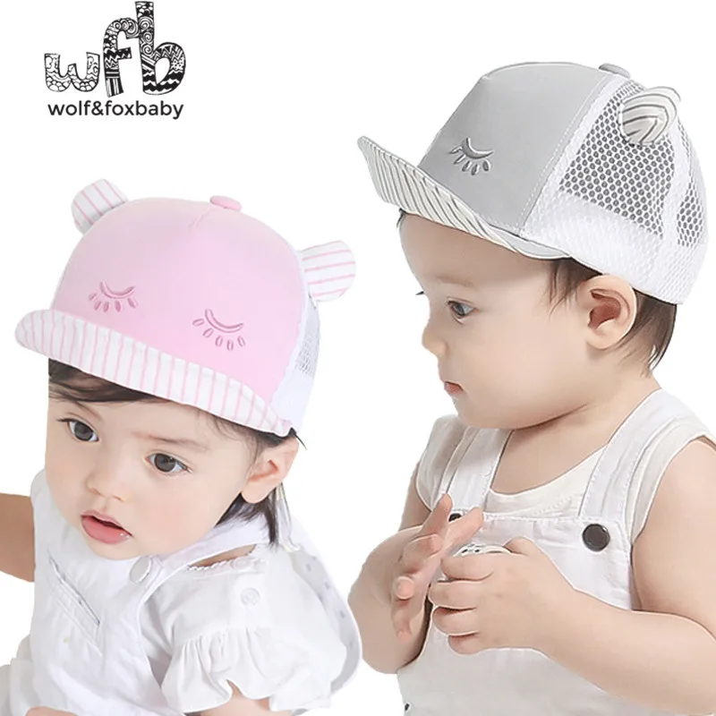 Retail 46-52CM baby cotton net hat ear shade duck tongue embroidery infant baseball summer autumn fall winter
Retail 46-52CM baby cotton net hat ear shade duck tongue embroidery infant baseball summer autumn fall winter