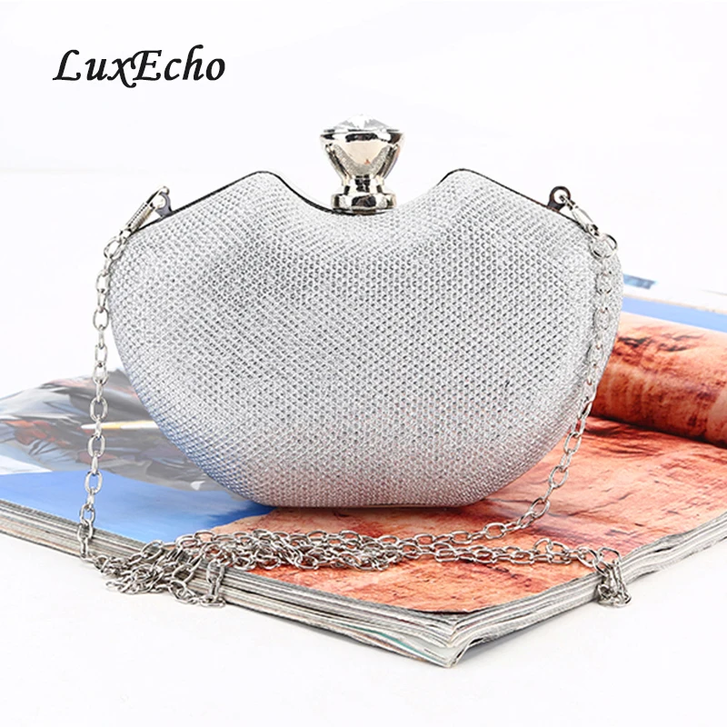 LuxEcho 2018 Rhinestone handbags single Chain Bride wedding purse Fashion party evening bags Day clutches Golden/silver
LuxEcho 2018 Rhinestone handbags single Chain Bride wedding purse Fashion party evening bags Day clutches Golden/silver