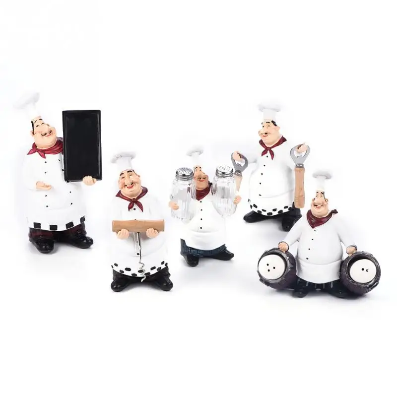 Cute Chef Statue Figurine Ornaments Vintage Home Decor Kitchen Restaurant Resin Crafts toothpick dispenser box holder
Cute Chef Statue Figurine Ornaments Vintage Home Decor Kitchen Restaurant Resin Crafts toothpick dispenser box holder