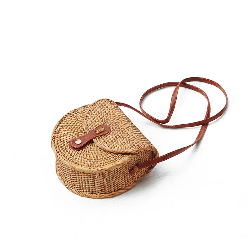 Semicircle Straw Bags Women Handmade Woven Flap Rattan Bag With Bow PU Leather Buckle Summer Beach Handbag Crossbody Bag SS7403
Semicircle Straw Bags Women Handmade Woven Flap Rattan Bag With Bow PU Leather Buckle Summer Beach Handbag Crossbody Bag SS7403