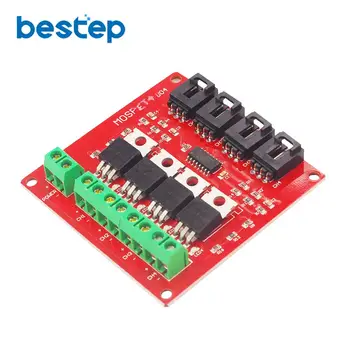 Four Channel 4 Channel Way Route MOSFET Button IRF540 V4.0 MOSFET Switch Module for Arduino DC Motor Drive Dimmer Relay Board
Four Channel 4 Channel Way Route MOSFET Button IRF540 V4.0 MOSFET Switch Module for Arduino DC Motor Drive Dimmer Relay Board