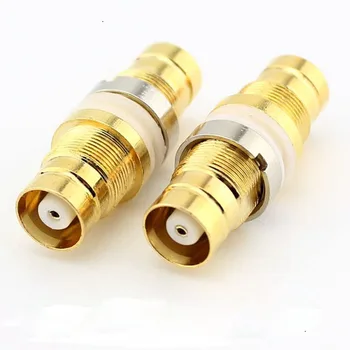 10pcs L9-KKY Coaxial RF Connector L9 Double-Pass Outlet For Joint Communications Connector Full Copper
10pcs L9-KKY Coaxial RF Connector L9 Double-Pass Outlet For Joint Communications Connector Full Copper
