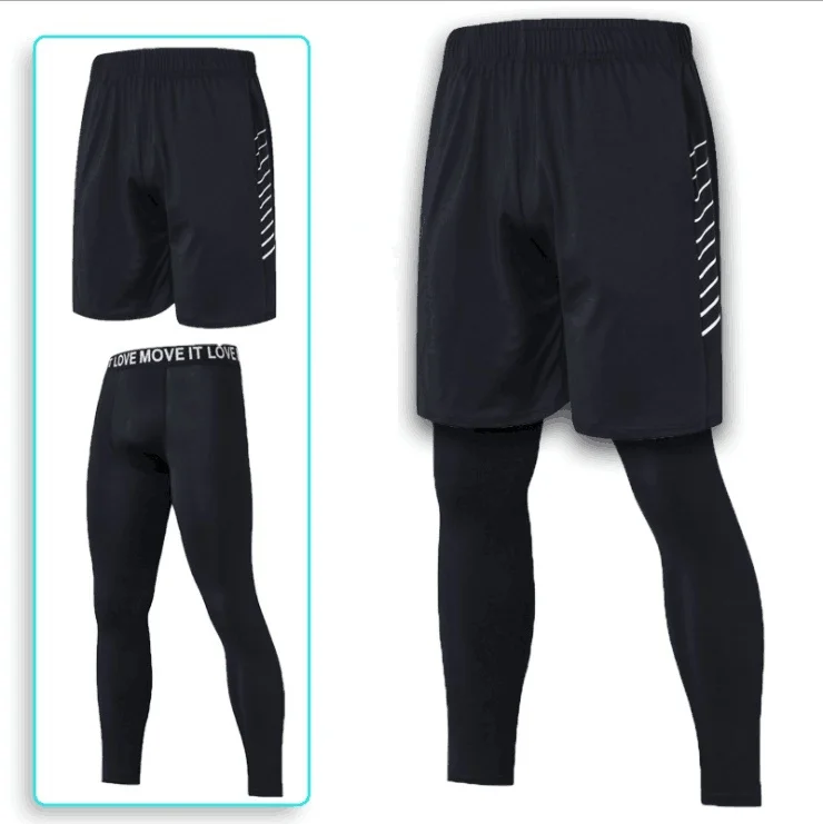 ZOGAA Fitness Quick Drying Breathable Two Piece Men's Sports Pants Tight Training Joggers Elastic Mens Casual Pants
ZOGAA Fitness Quick Drying Breathable Two Piece Men's Sports Pants Tight Training Joggers Elastic Mens Casual Pants