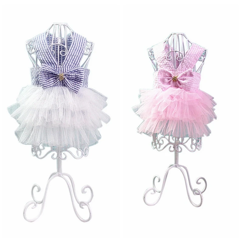 Dog Dress Pet Clothes Sweety Princess Dress Teddy Puppy Wedding Dresses Skirt With Bowknot Small Medium Dogs Pet Accessories
Dog Dress Pet Clothes Sweety Princess Dress Teddy Puppy Wedding Dresses Skirt With Bowknot Small Medium Dogs Pet Accessories