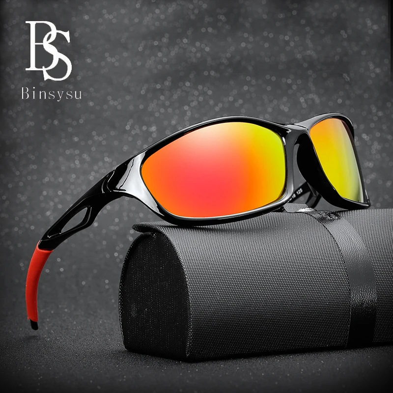 Flexible TR90 Sport Sunglasses Men Polarized Brand Designer UV400 Protection Soft Sun Glasses Outdoor Cool Goggles Oculos
Flexible TR90 Sport Sunglasses Men Polarized Brand Designer UV400 Protection Soft Sun Glasses Outdoor Cool Goggles Oculos