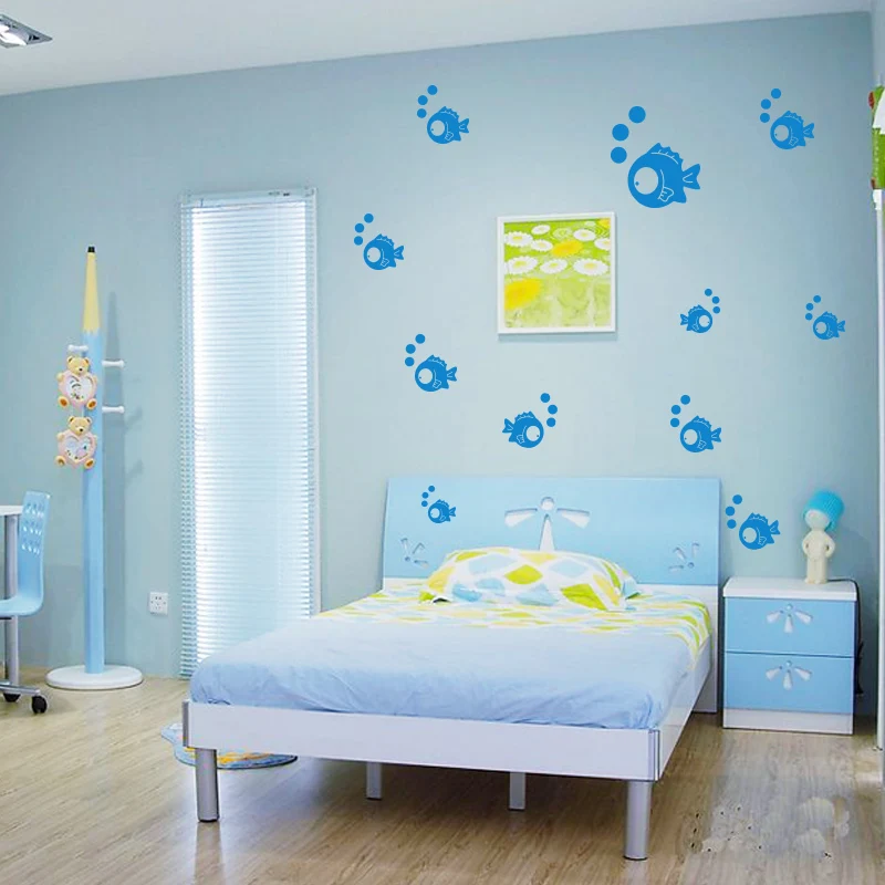Fish Wall Decal Sticker Home/Store Decor DIY Removable Art Vinyl Mural For Kids Room/Tile/Living Room/Bathroom QTM16 Cartoon
Fish Wall Decal Sticker Home/Store Decor DIY Removable Art Vinyl Mural For Kids Room/Tile/Living Room/Bathroom QTM16 Cartoon