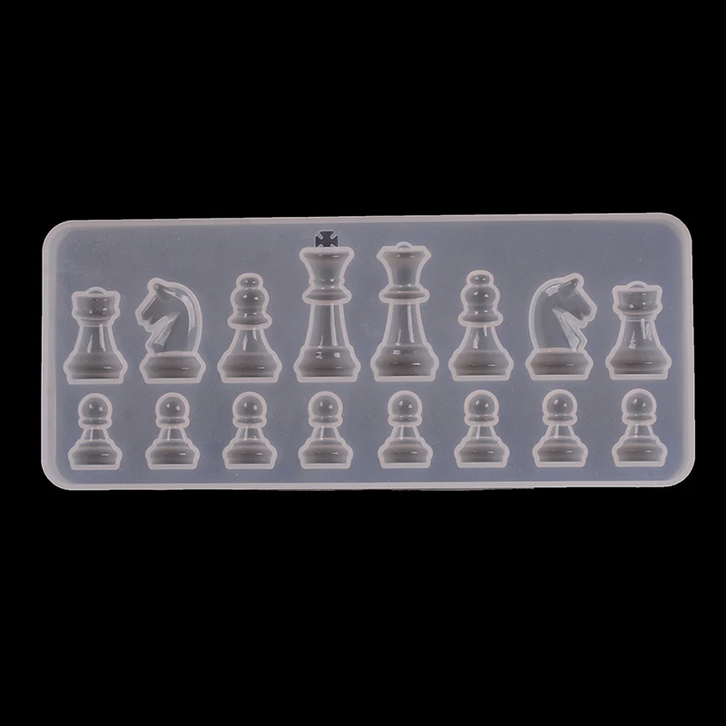 1Pcs DIY Clay Epoxy Resin Mold Candy Chocolate Cake Mould International Chess Shape Silicone Mold Pendant Decoration Molds
1Pcs DIY Clay Epoxy Resin Mold Candy Chocolate Cake Mould International Chess Shape Silicone Mold Pendant Decoration Molds