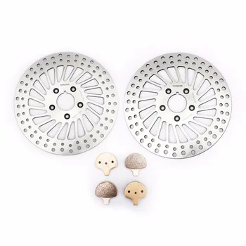 BIKINGBOY Front Brake Disks Discs Brake Pads Kit For Harley Dyna 1340 FXD Super Glide 1995-1998 FXDL Low Rider 1993-1999
BIKINGBOY Front Brake Disks Discs Brake Pads Kit For Harley Dyna 1340 FXD Super Glide 1995-1998 FXDL Low Rider 1993-1999
