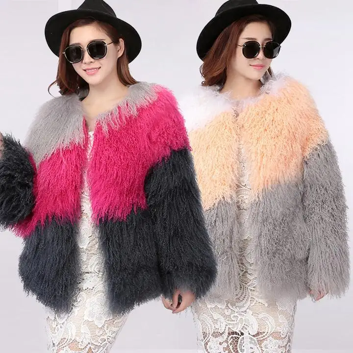ETHEL ANDERSON Mongolian Sheep Fur Coat Women Autumn Three Colors 3/4 Sleeves Wool Female Overcoat Genuine Mongolian Lamb Jac
ETHEL ANDERSON Mongolian Sheep Fur Coat Women Autumn Three Colors 3/4 Sleeves Wool Female Overcoat Genuine Mongolian Lamb Jac