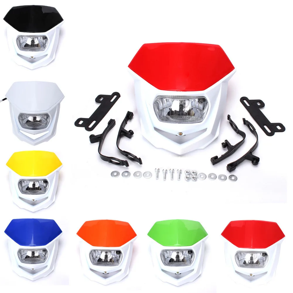 Universal Motorcycle Dirt Bike Motocross Headlights Fairing Head Light Lamp For KTM EXC 125 XCW EXCF SX SXF 125 250 300 450 500
Universal Motorcycle Dirt Bike Motocross Headlights Fairing Head Light Lamp For KTM EXC 125 XCW EXCF SX SXF 125 250 300 450 500