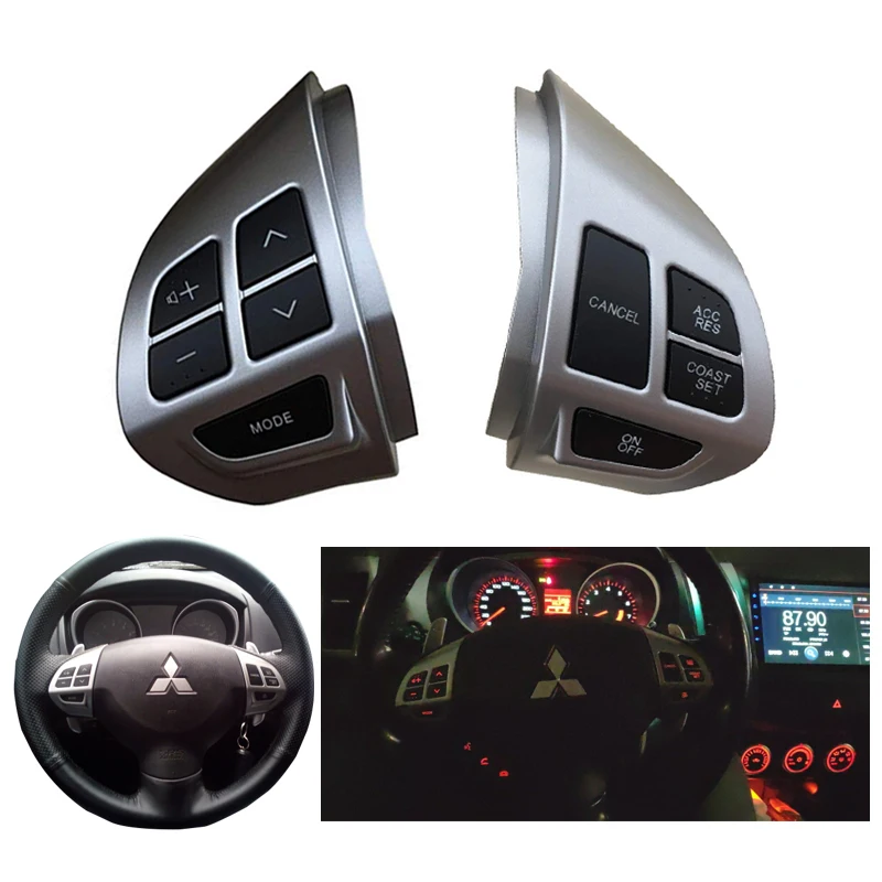 Steering Wheel Cruise Control Busston Switch For Mitsubishi ASX 2010-2016 Multifunctional Radio Volume Control Buttons
Steering Wheel Cruise Control Busston Switch For Mitsubishi ASX 2010-2016 Multifunctional Radio Volume Control Buttons