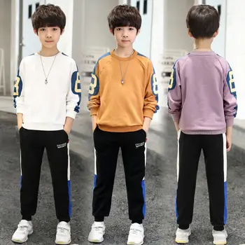 2PC Kids Baby Boys Clothes Clothing Sets Teens Boy Coat + Pants Outfits Suits Child Tracksuits 2PCS Sports Suit Set 5-13 Years
2PC Kids Baby Boys Clothes Clothing Sets Teens Boy Coat + Pants Outfits Suits Child Tracksuits 2PCS Sports Suit Set 5-13 Years