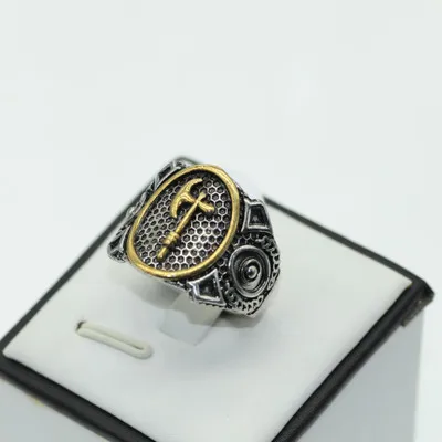 Fashion Ring For Men and Women Titanium Ring Man Axe Punk Trend Vintage Rock Ring Hip Hop Fashion Jewelry Woman Wedding Ring
Fashion Ring For Men and Women Titanium Ring Man Axe Punk Trend Vintage Rock Ring Hip Hop Fashion Jewelry Woman Wedding Ring