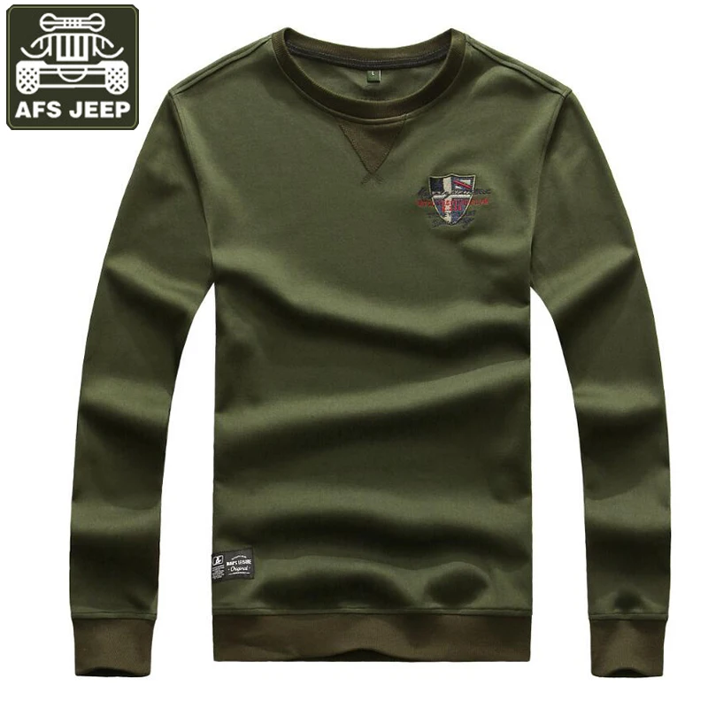 AFS JEEP Brand Hoodies Men Hoodies Solid Color Pullover Long Sleeve O-neck Cotton Sweatshirt Men Plus Size M-3XL Homme Coat
AFS JEEP Brand Hoodies Men Hoodies Solid Color Pullover Long Sleeve O-neck Cotton Sweatshirt Men Plus Size M-3XL Homme Coat