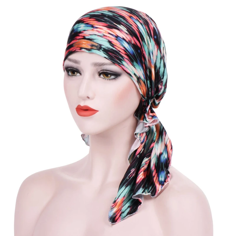 New Print Headscarf Womens Headwrap Muslim Islamic Wrap Cotton Headwear Pre-Tied Bandana Hair Accessories for Women
New Print Headscarf Womens Headwrap Muslim Islamic Wrap Cotton Headwear Pre-Tied Bandana Hair Accessories for Women
