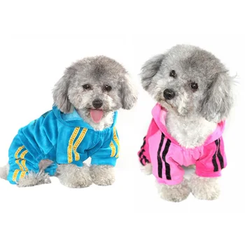 Velvet Four-legged Suit Blue Pink Pets Clothing Dogs And Cats Letter Print Warm Thick Romper Jumpsuit Bodysuit Velvet Outfit Set
Velvet Four-legged Suit Blue Pink Pets Clothing Dogs And Cats Letter Print Warm Thick Romper Jumpsuit Bodysuit Velvet Outfit Set