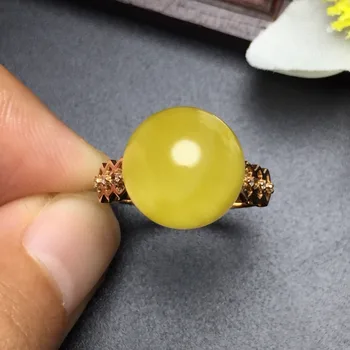 Fine Jewelry Real 18K Rose Gold AU750 100% Natural Amber Gemstone Female Rings for Women Fine Ring
Fine Jewelry Real 18K Rose Gold AU750 100% Natural Amber Gemstone Female Rings for Women Fine Ring