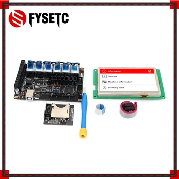 FYSETC F6 V1.3 ALL-in-one Mainboard + 4.3" Touch Screen + 6pcs TMC2100/TMC2208 /TMC2130 v1.2/DRV8825/S109/A4988/ST820
FYSETC F6 V1.3 ALL-in-one Mainboard + 4.3" Touch Screen + 6pcs TMC2100/TMC2208 /TMC2130 v1.2/DRV8825/S109/A4988/ST820