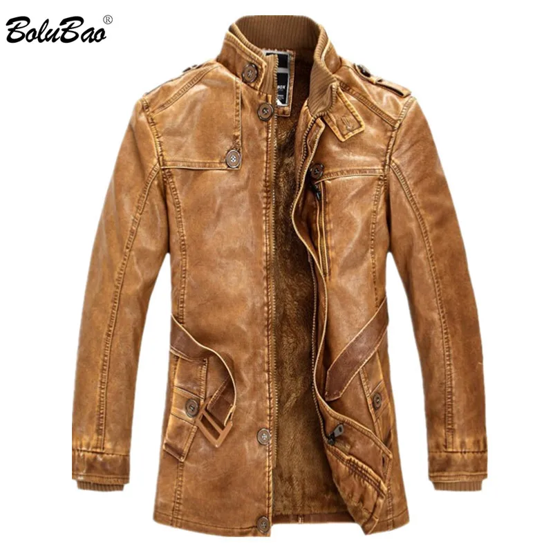 BOLUBAO Men Leather Jacket Fashion Brand Quality Fleece Lined Motorcycle Bomber Faux Leather Coats Male Outerwear
BOLUBAO Men Leather Jacket Fashion Brand Quality Fleece Lined Motorcycle Bomber Faux Leather Coats Male Outerwear