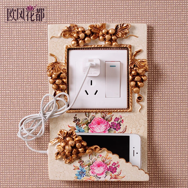 protective sleeve wall Home Furnishing personality living room bedroom wall ornaments American socket paste resin
protective sleeve wall Home Furnishing personality living room bedroom wall ornaments American socket paste resin