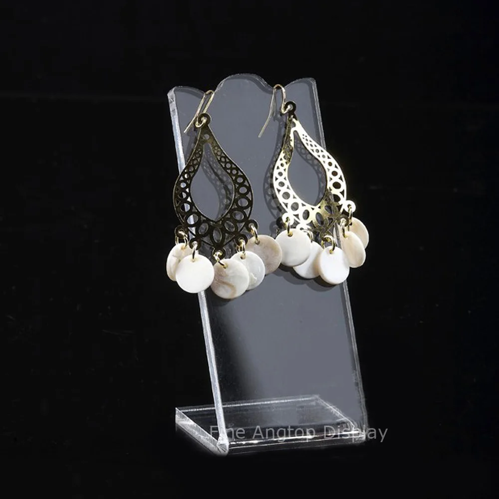 Small L Slanted Earring Holder Acrylic Display Holder Organizer Jewelry Displays 1 Pairs Transparent
Small L Slanted Earring Holder Acrylic Display Holder Organizer Jewelry Displays 1 Pairs Transparent