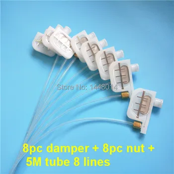 Digital printer Roland small ink damper 8pc+ 8pc screw nut connector with O ring 3X2MM + 5M 8 lines ink tube 3X1.8MM for sale
Digital printer Roland small ink damper 8pc+ 8pc screw nut connector with O ring 3X2MM + 5M 8 lines ink tube 3X1.8MM for sale