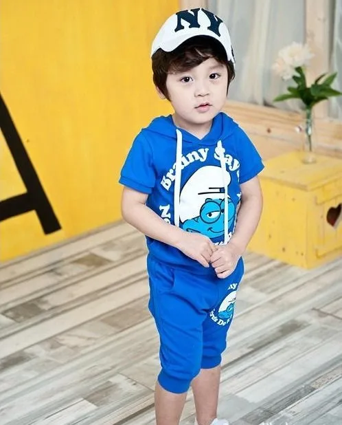 Boys Clothing Sets Kids Summer Style T Shirts Hoodies+Shorts Pants 2Pcs Sets Baby boys Casual Clothes Suits Fantasias Infantis
Boys Clothing Sets Kids Summer Style T Shirts Hoodies+Shorts Pants 2Pcs Sets Baby boys Casual Clothes Suits Fantasias Infantis