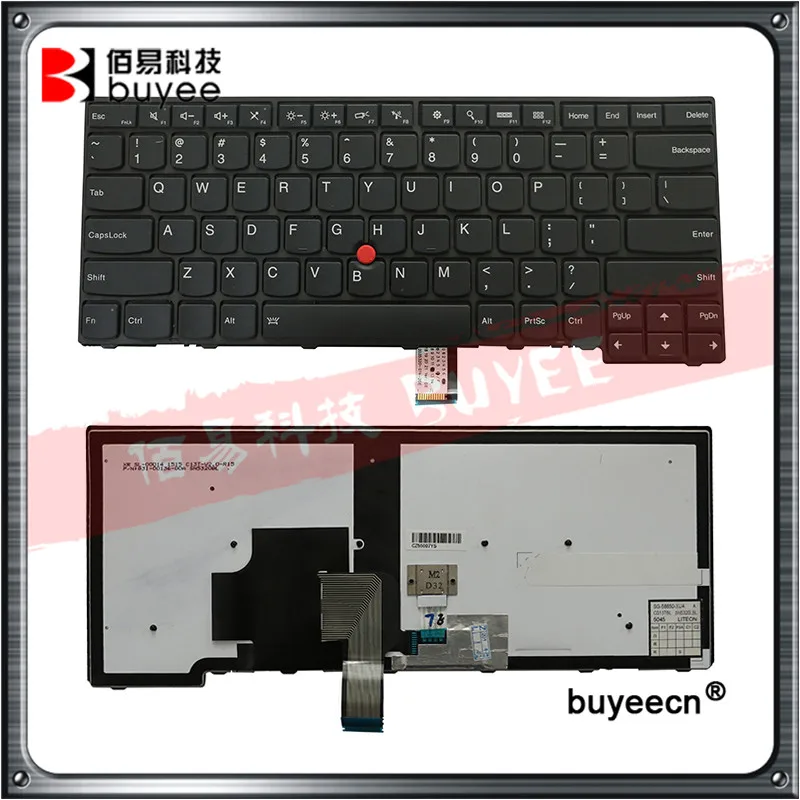 Клавиатура с подсветкой для ноутбука Lenovo ThinkPad T440 T440S T431S T440P T450 T450S T460 04X0130 04X0101 0C43935