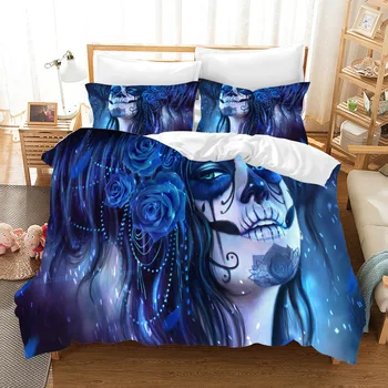 Fanaijia 3D sugar skull Duvet cover set comforter Bedding Set king size pillowcase bed set home Textiles full size bed set
Fanaijia 3D sugar skull Duvet cover set comforter Bedding Set king size pillowcase bed set home Textiles full size bed set