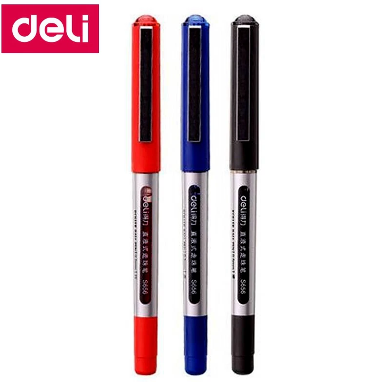 144 шт./лот Deli S656 ручка-гель прямого типа с жидкостью, роликовая шариковая ручка, ручка с гелевыми чернилами 0,5 мм, фотоэлементы, китайский топ-бренд Deli
144 шт./лот Deli S656 ручка-гель прямого типа с жидкостью, роликовая шариковая ручка, ручка с гелевыми чернилами 0,5 мм, фотоэлементы, китайский топ-бренд Deli