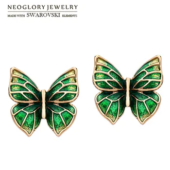 Neoglory Enamel Clip Stud Earrings Romantic Butterfly Exquisite Style Vintage Bohemian Rose Gold Color For Lady Gift Sale
Neoglory Enamel Clip Stud Earrings Romantic Butterfly Exquisite Style Vintage Bohemian Rose Gold Color For Lady Gift Sale