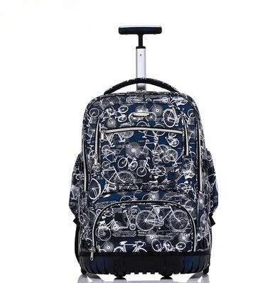 School Rolling Backpack 19 Inch Wheeled Backpack For Boys School Bag On Wheel Children Travel Trolley Backpack Bag For Teenagers
School Rolling Backpack 19 Inch Wheeled Backpack For Boys School Bag On Wheel Children Travel Trolley Backpack Bag For Teenagers