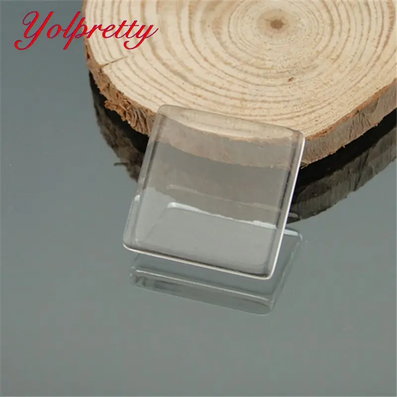 Yolprtty New Fashion 10pcs/lot 20*20mm Square Flat Back Clear Glass Cabochon, High Quality, Lose Money Promotion!!!
Yolprtty New Fashion 10pcs/lot 20*20mm Square Flat Back Clear Glass Cabochon, High Quality, Lose Money Promotion!!!