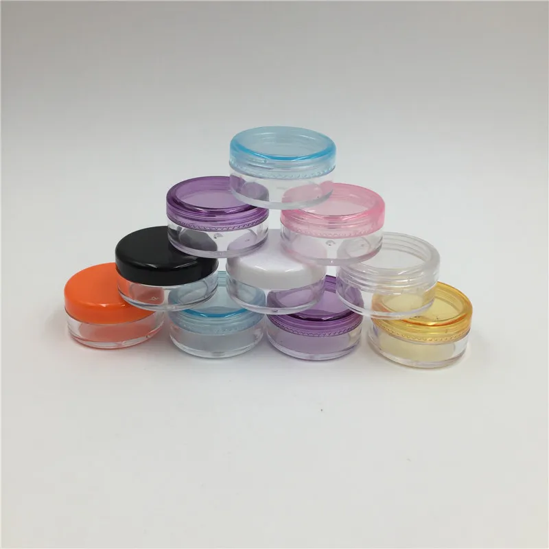 E-packet free 100/lot 3g Promotion plastic jar,small round cream cosmetic container Cream Bottle
E-packet free 100/lot 3g Promotion plastic jar,small round cream cosmetic container Cream Bottle