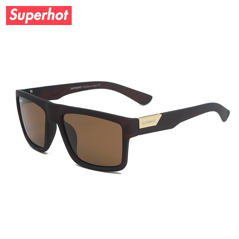 Superhot Eyewear - Men's Polarized Sunglasses Fashion Summer Sun glasses Male Casual Shades Brown Frame UV400 SP7983
Superhot Eyewear - Men's Polarized Sunglasses Fashion Summer Sun glasses Male Casual Shades Brown Frame UV400 SP7983