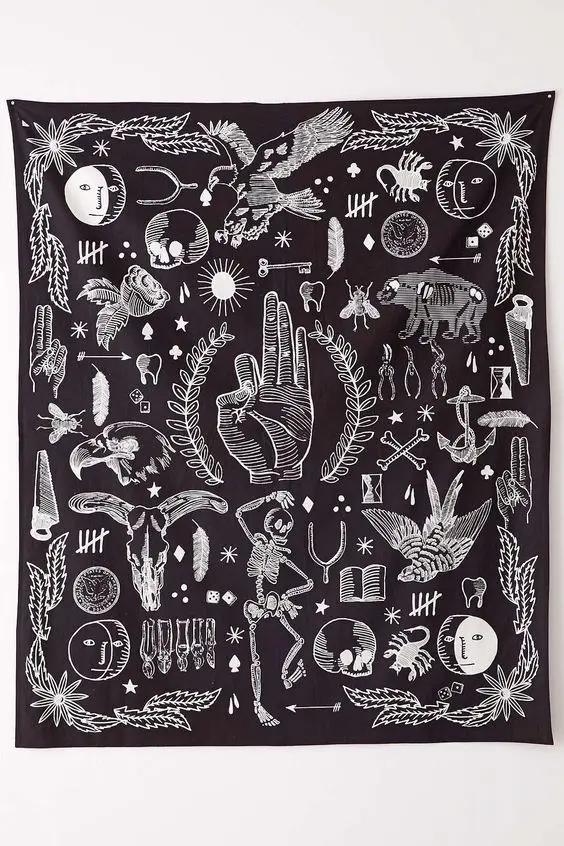 Tarot Card Black Hand Hamsa Animal Vintage Tapestry Wall Hanging Enthnic Decor Hippie Mandala Ying Yang Taichi Tapestries Cloth
Tarot Card Black Hand Hamsa Animal Vintage Tapestry Wall Hanging Enthnic Decor Hippie Mandala Ying Yang Taichi Tapestries Cloth