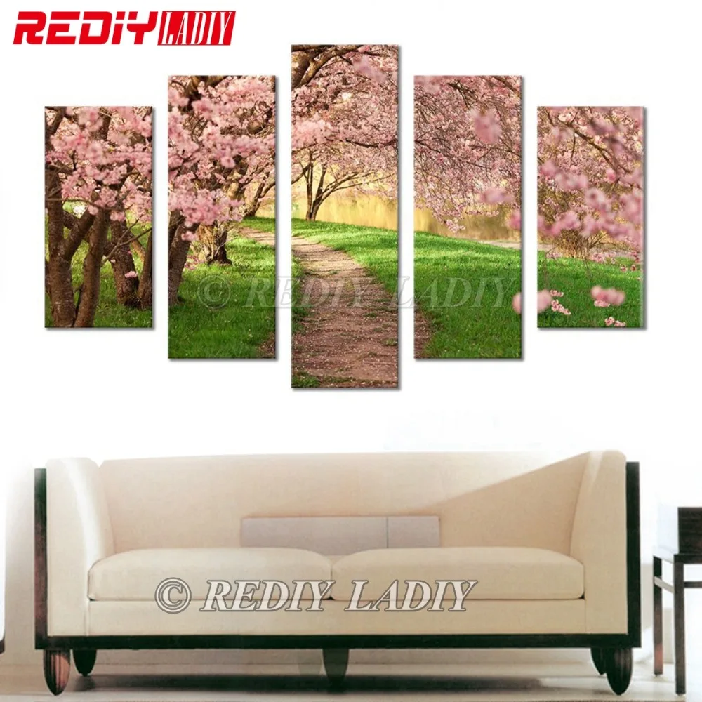 REDIY LADIY Diamond Mosaic Triptych Full Square Diamond Painting Cross Stitch Sakura Flowers Crystal Modular Picture Wall Arts
REDIY LADIY Diamond Mosaic Triptych Full Square Diamond Painting Cross Stitch Sakura Flowers Crystal Modular Picture Wall Arts