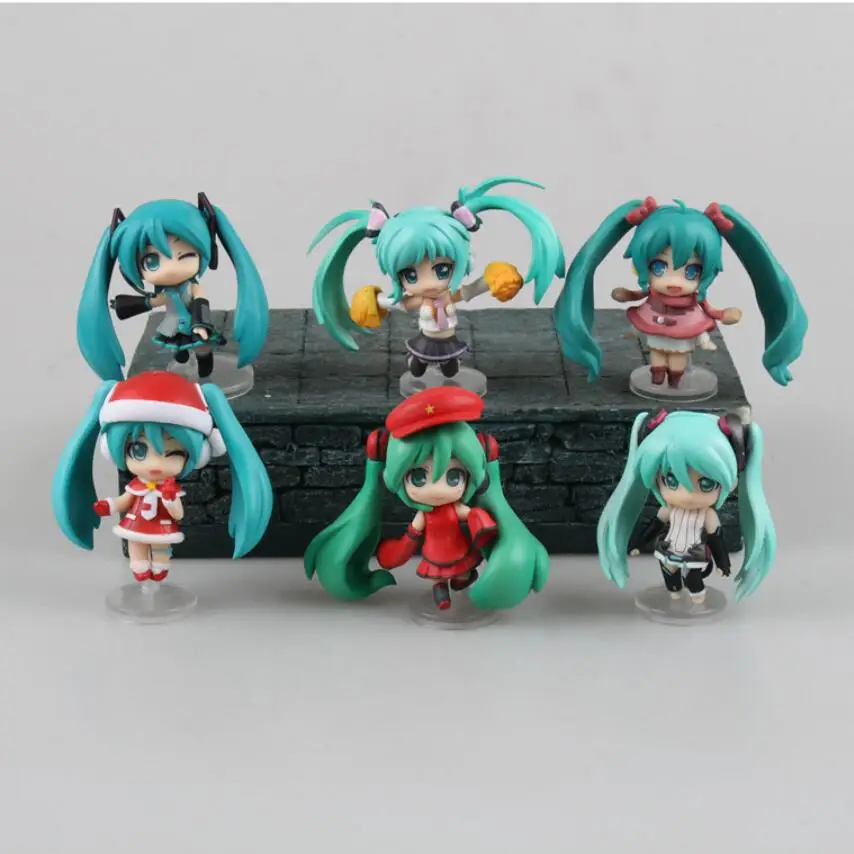 6pcs of one set Anime Music Software Hatsune Miku Q Version Cosplay Christmas.Support PVC Action Figure In Box Model Toy
6pcs of one set Anime Music Software Hatsune Miku Q Version Cosplay Christmas.Support PVC Action Figure In Box Model Toy