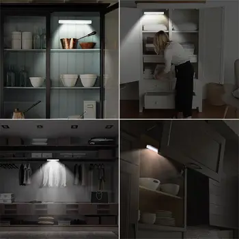 Rechargeable LED Night 20LED Magnet USB Cabinet Light PIR Motion Sensor Cabinet Closet Night Light for Wardrobe Cupboard #
Rechargeable LED Night 20LED Magnet USB Cabinet Light PIR Motion Sensor Cabinet Closet Night Light for Wardrobe Cupboard #