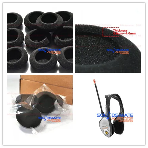 10 Pieces Thick Sponge Foam Ear Pads Cushion For Sony SRF H4 SRFH4 Radio Headset Headphone
10 Pieces Thick Sponge Foam Ear Pads Cushion For Sony SRF H4 SRFH4 Radio Headset Headphone